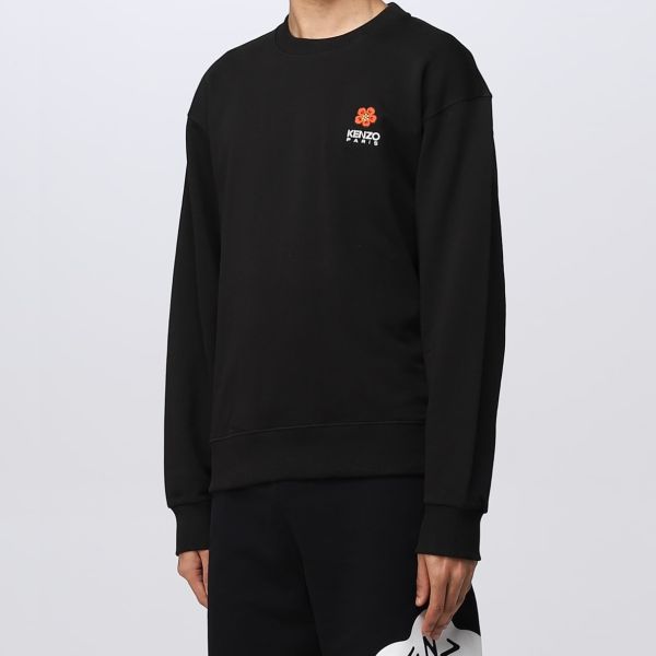 Kenzo Boke Crest Classic Sweater Zwart