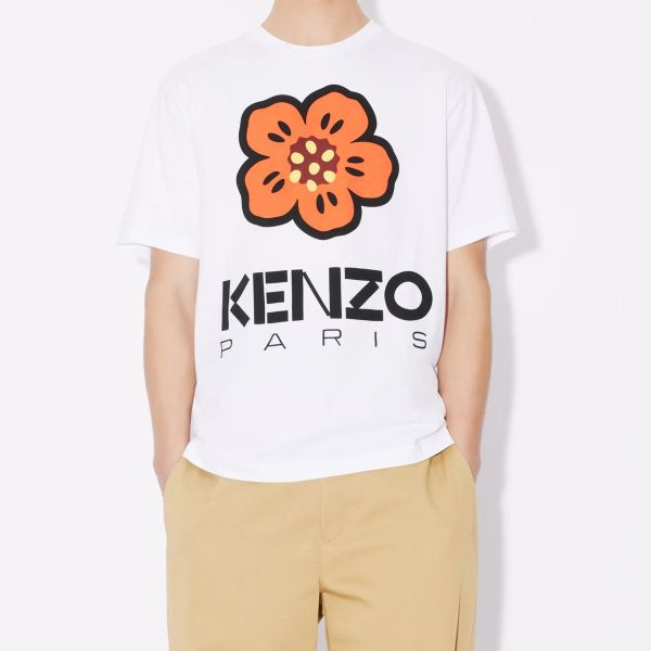 Kenzo Boke Flower Classic T-shirt Wit