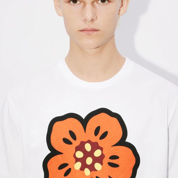 Kenzo Boke Flower Classic T-shirt Wit