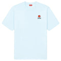 Kenzo Boke Flower Crest T-shirt Licht Blauw