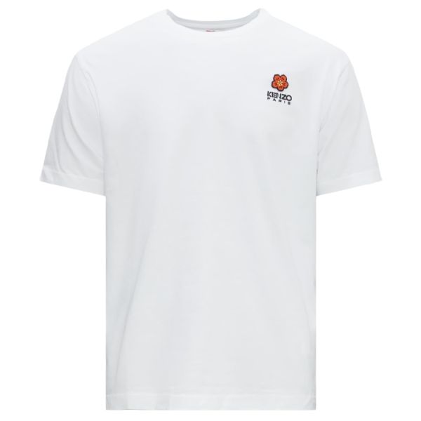 Kenzo Boke Flower Crest T-shirt Wit