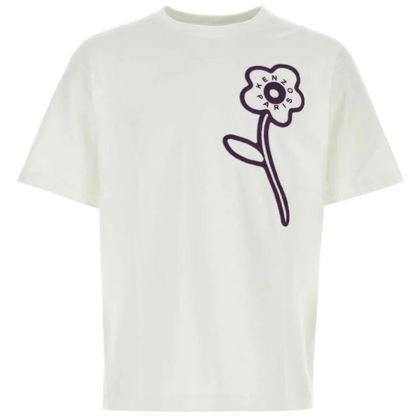 Kenzo Rue Vivienne Oversized T-shirt Off White