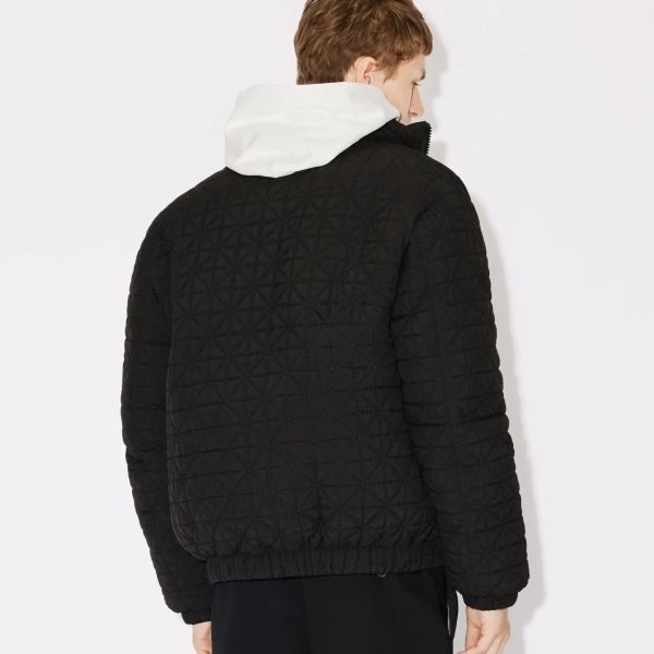 Kenzo Sashiko Stitch Down Puffer Zwart