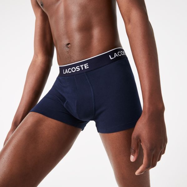 Lacoste 3-Pack Boxer Navy/Rood/Blauw