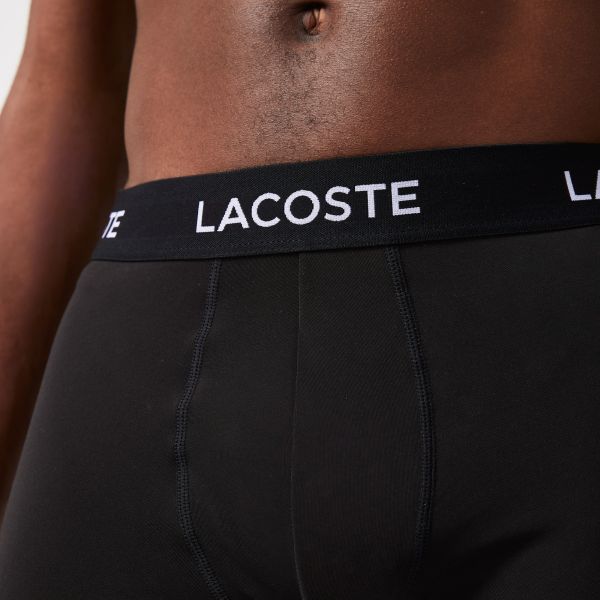 Lacoste 3-Pack Boxer Zwart