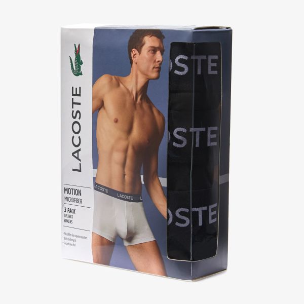 Lacoste 3-Pack Boxer Zwart