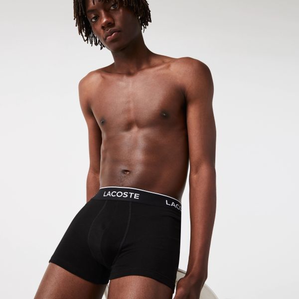 Lacoste 3-Pack Boxer Zwart