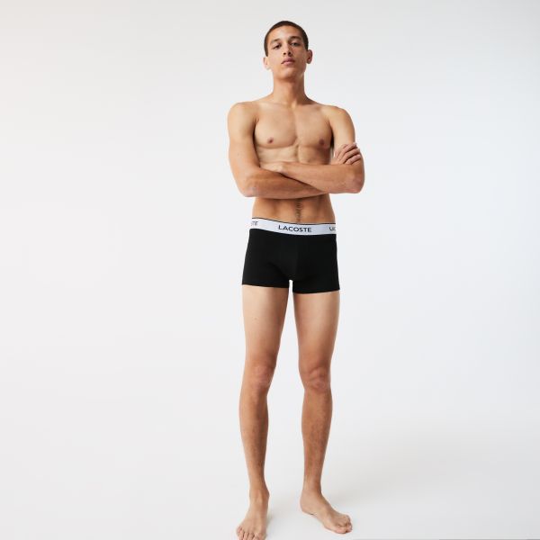 Lacoste 3-Pack Boxer Zwart/Wit