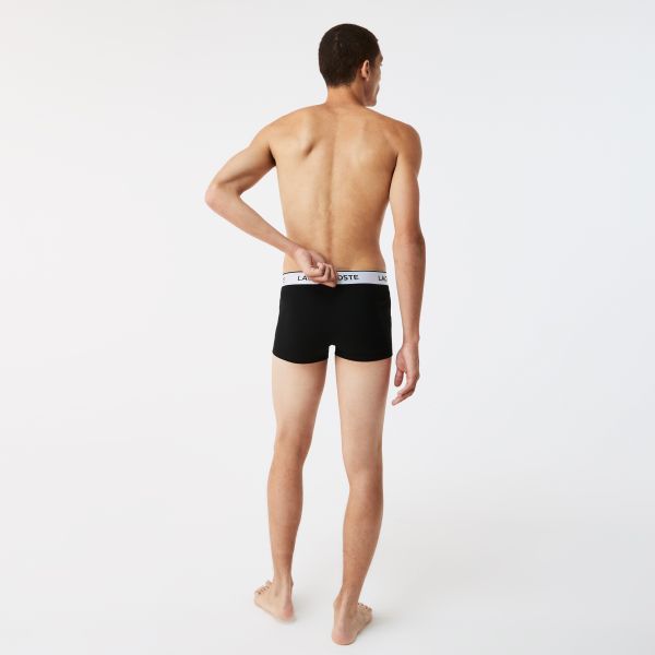 Lacoste 3-Pack Boxer Zwart/Wit