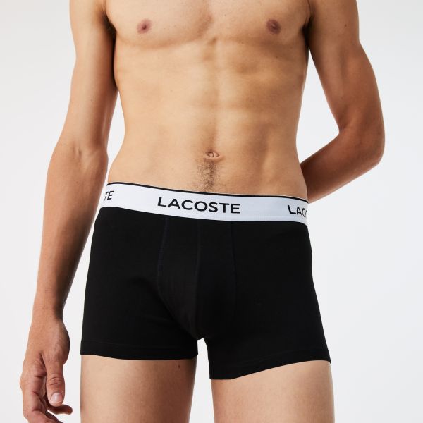 Lacoste 3-Pack Boxer Zwart/Wit