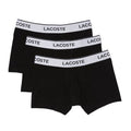 Lacoste 3-Pack Boxer Zwart/Wit