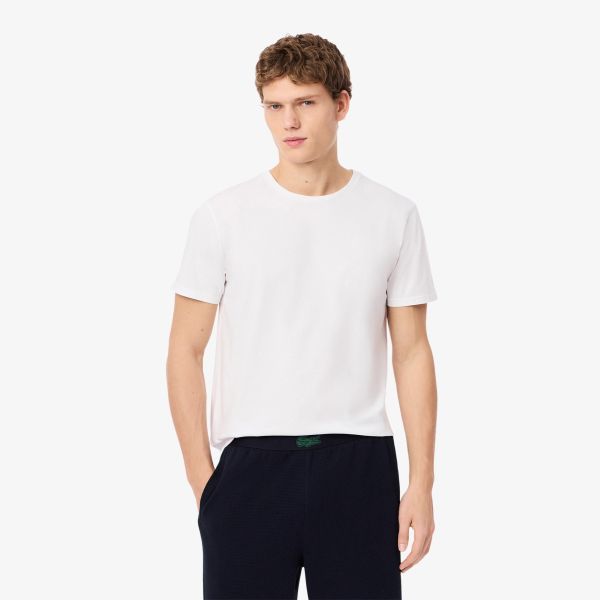 Lacoste 3-Pack Lounge T-shirt Wit