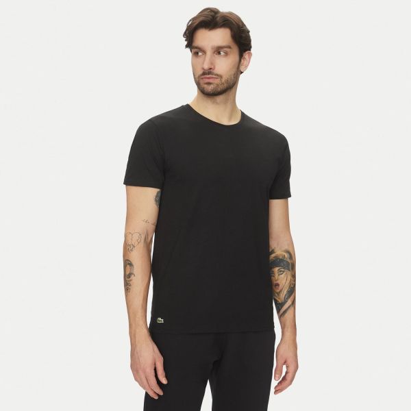Lacoste 3-Pack Lounge T-shirt Zwart