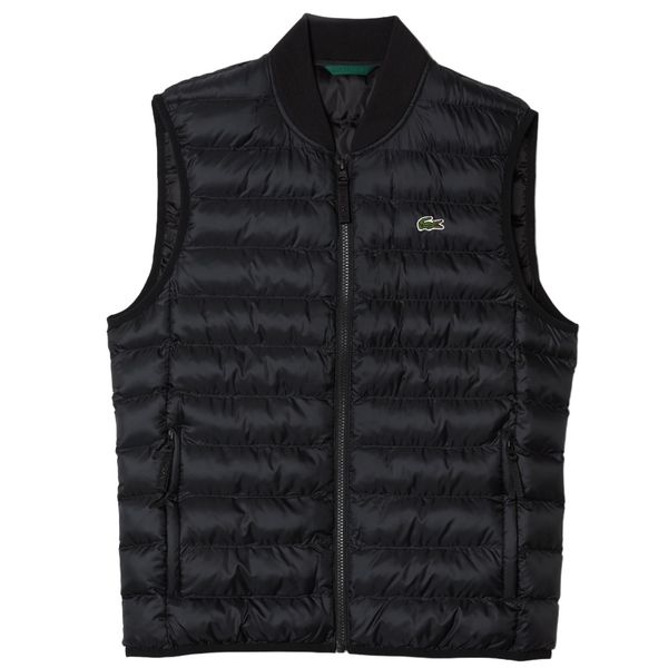 lacoste bodywarmer zwart