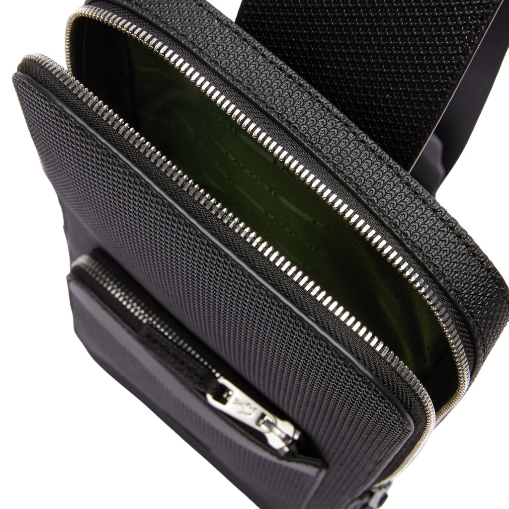 lacoste chantaco bag zwart