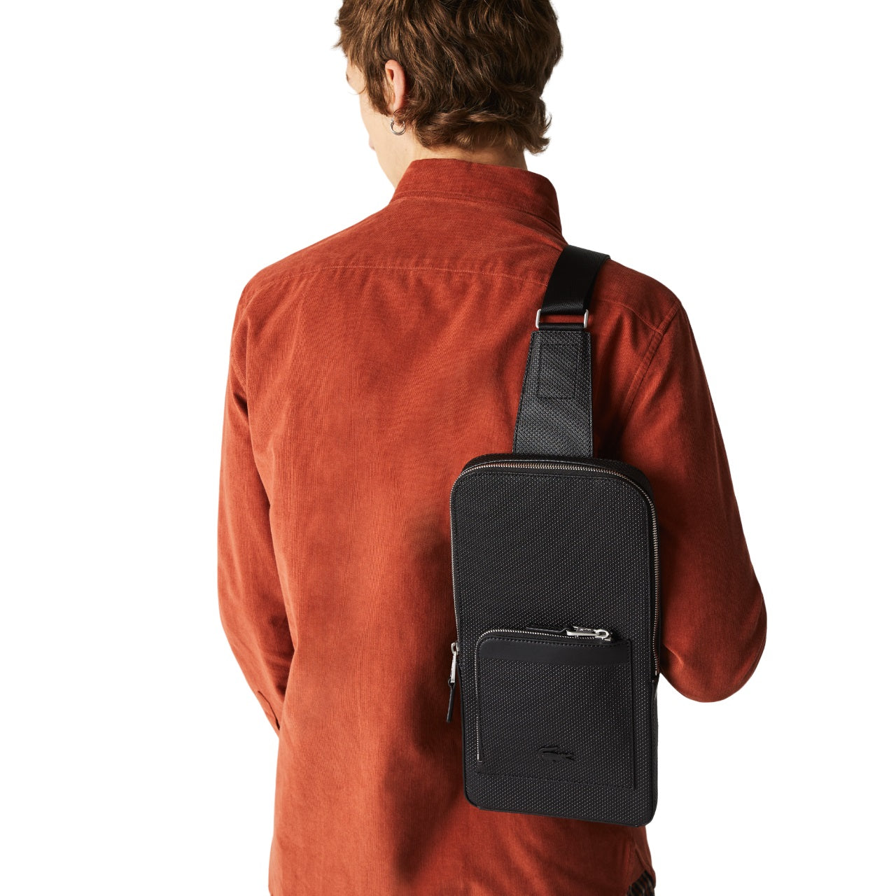 lacoste chantaco bag zwart