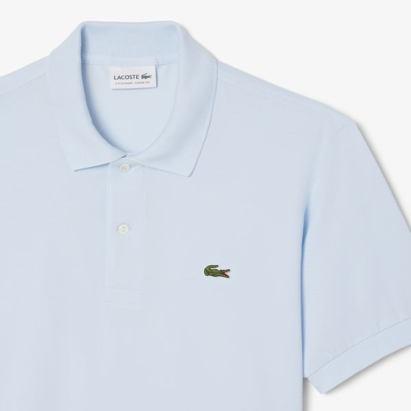 Lacoste Classic Fit Light Polo Licht Blauw