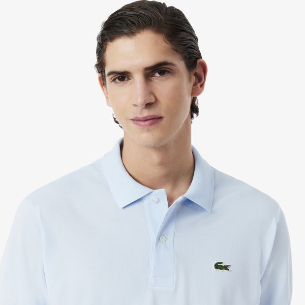 Lacoste Classic Fit Light Polo Licht Blauw