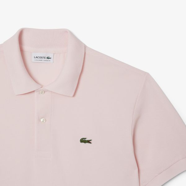 Lacoste Classic Fit Light Polo Roze