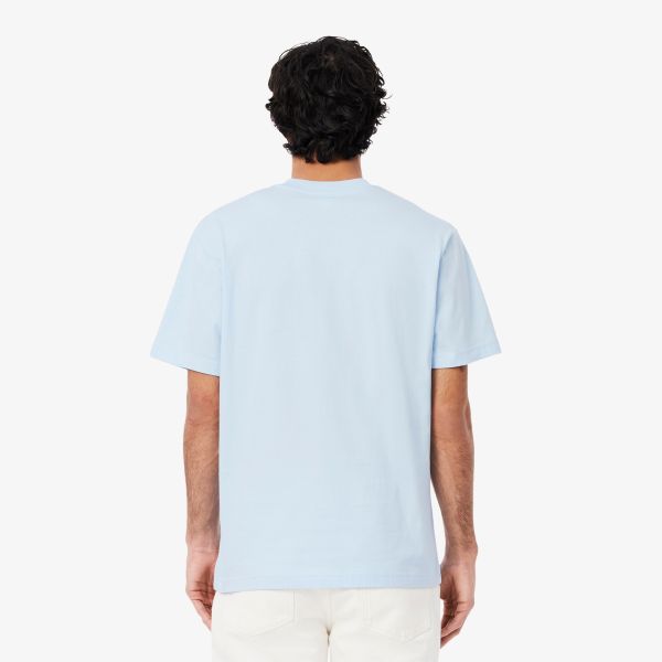 Lacoste Classic Fit T-shirt Licht Blauw