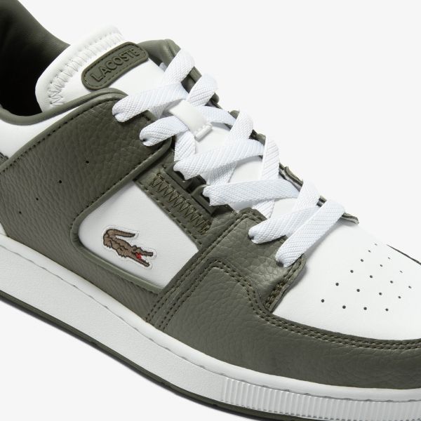 Lacoste Court Cage Sneaker Wit/Donker Groen