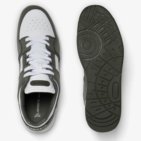 Lacoste Court Cage Sneaker Wit/Donker Groen