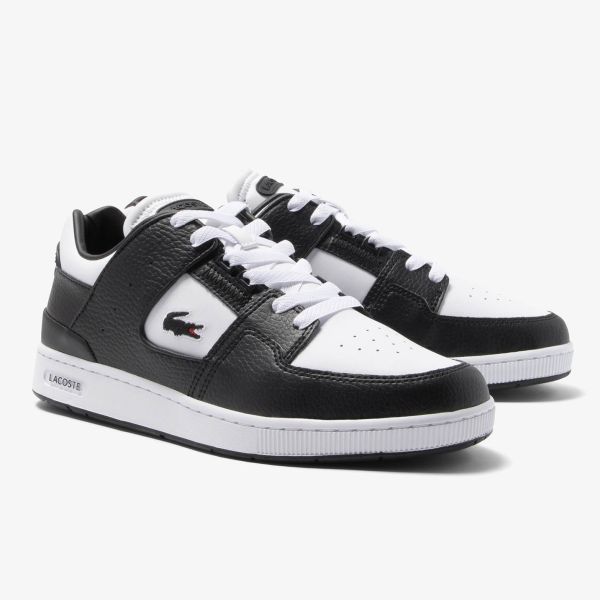 Lacoste Court Cage Sneaker Wit/Zwart