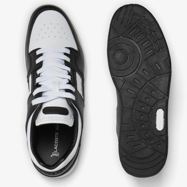 Lacoste Court Cage Sneaker Wit/Zwart