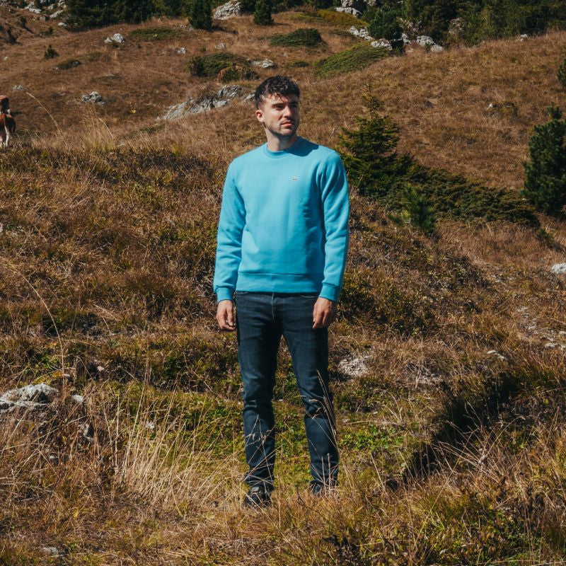Lacoste Crewneck Sweater Blauw