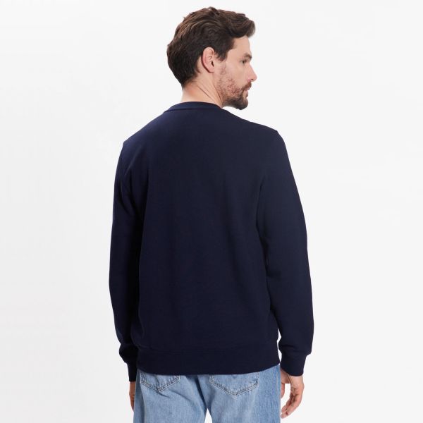 Lacoste Crocodile Sweater Navy