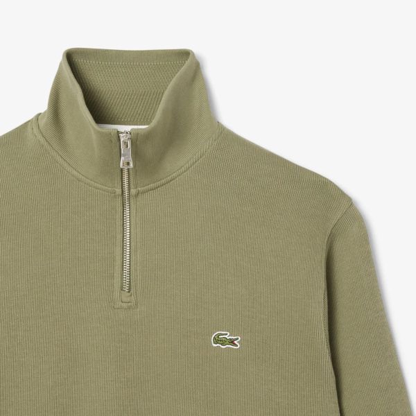 Lacoste Half Zip Sweater Donker Groen