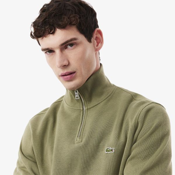 Lacoste Half Zip Sweater Donker Groen