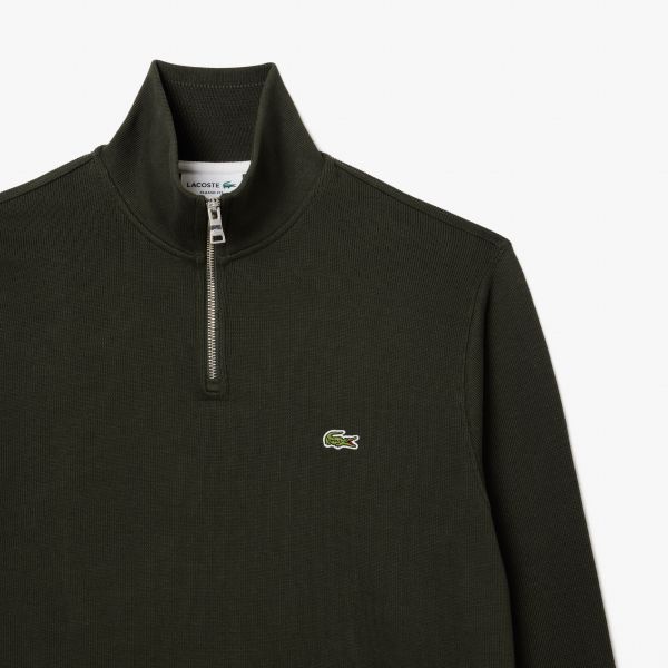 Lacoste Half Zip Sweater Donker Groen