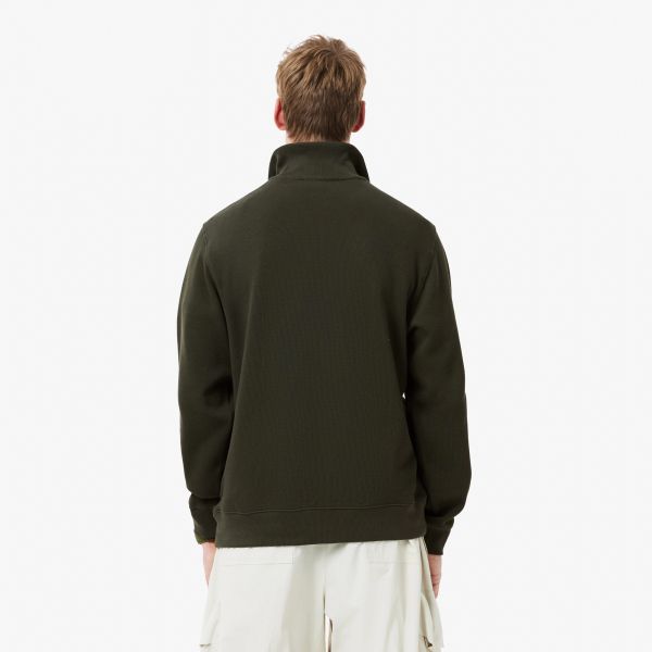 Lacoste Half Zip Sweater Donker Groen