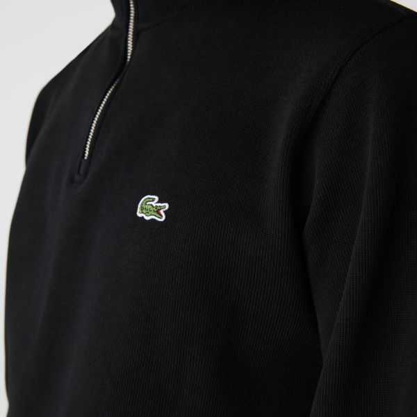 Lacoste Half Zip Sweater Zwart