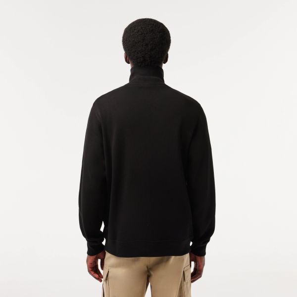 Lacoste Half Zip Sweater Zwart