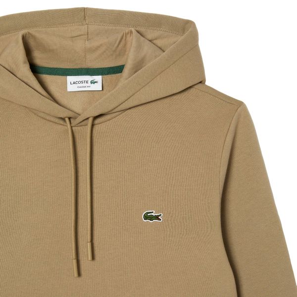 lacoste hoodie beige