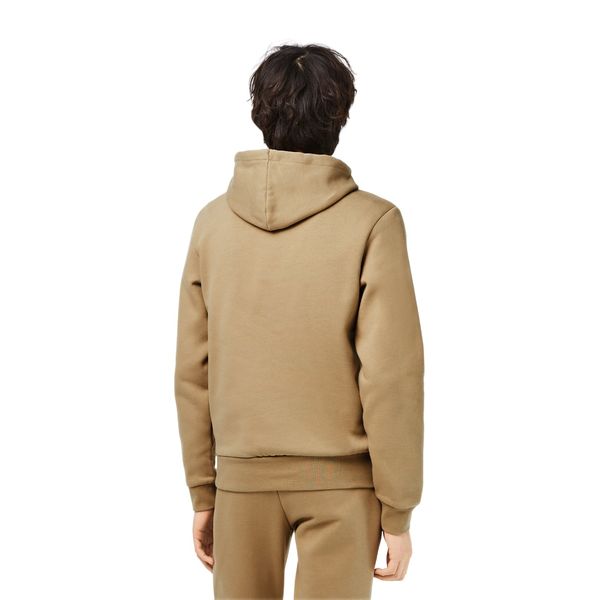 lacoste hoodie beige