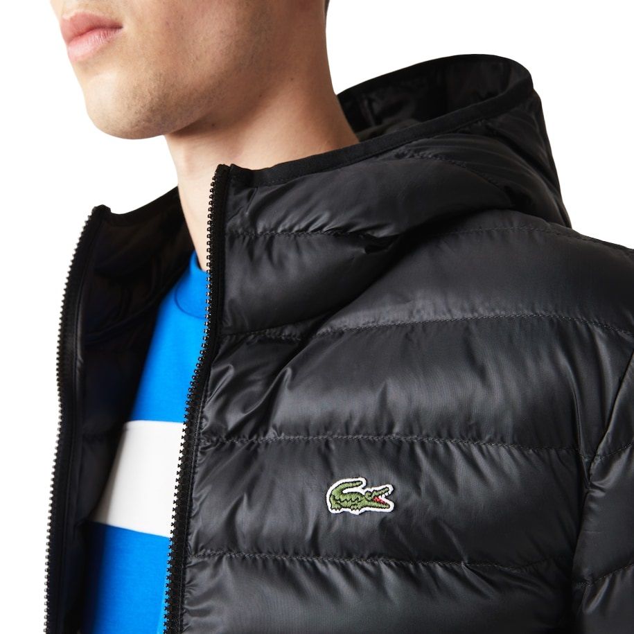 lacoste jas zwart