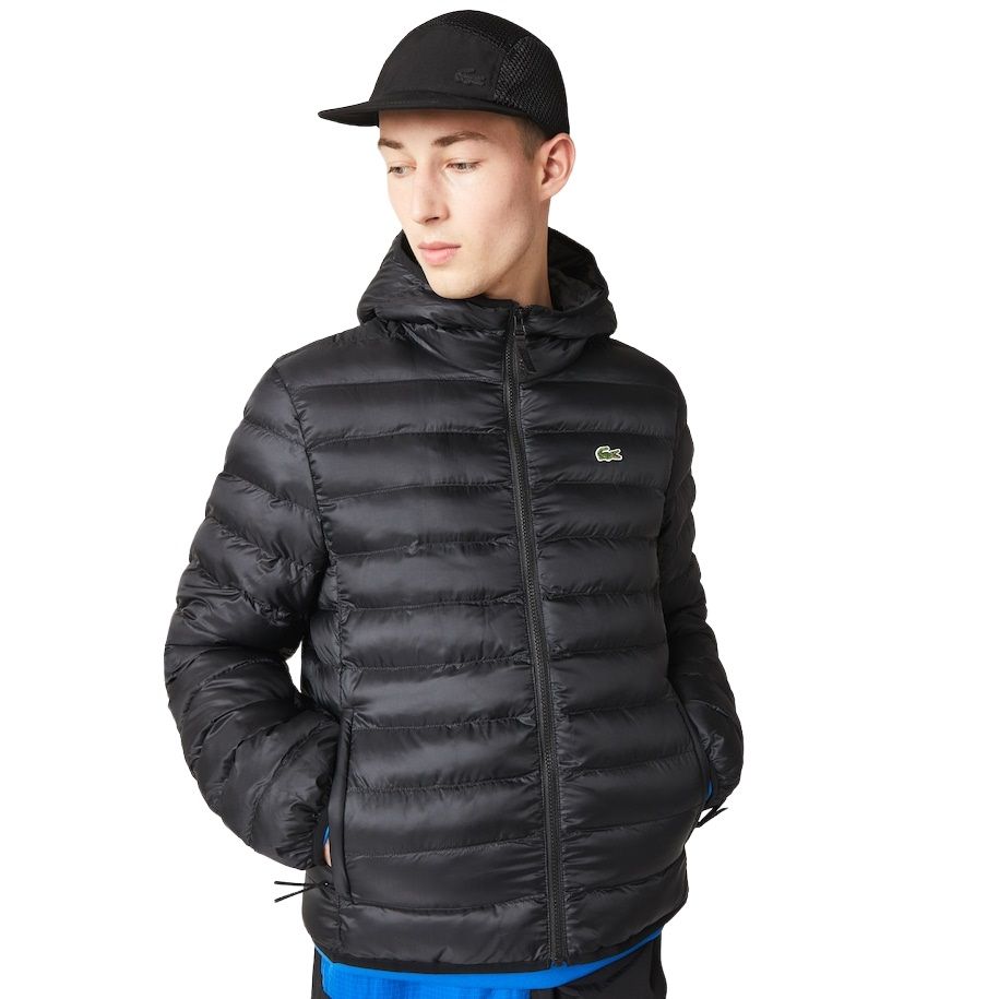 lacoste jas zwart
