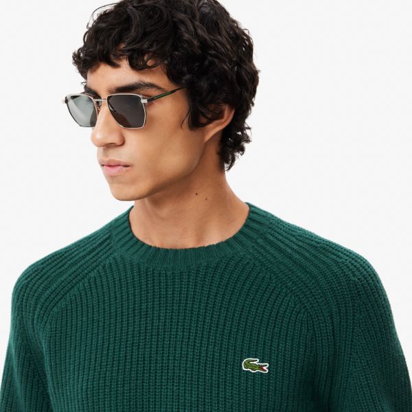 Lacoste Knitted Sweater Groen