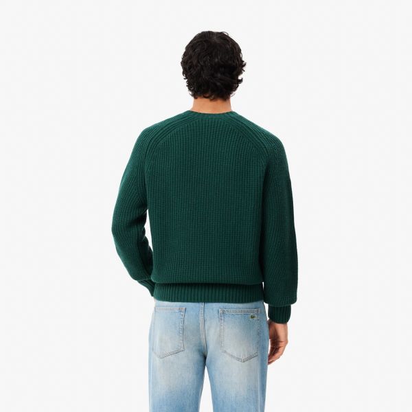 Lacoste Knitted Sweater Groen