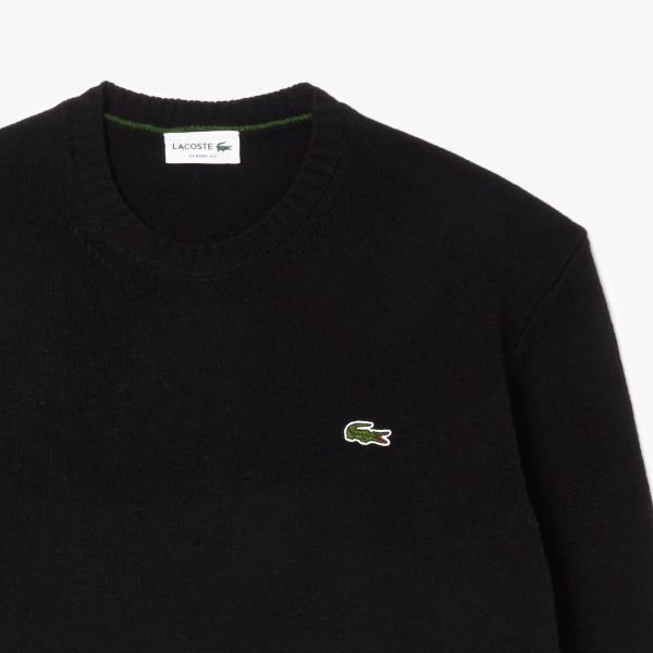 Lacoste Knitted Sweater Zwart