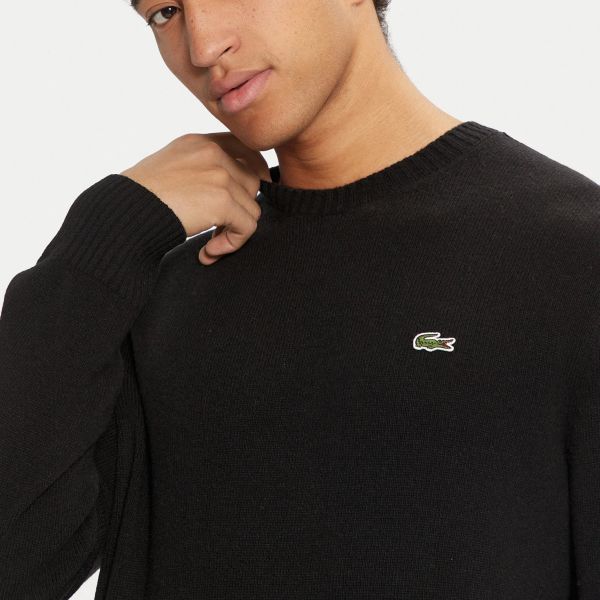 Lacoste Knitted Sweater Zwart