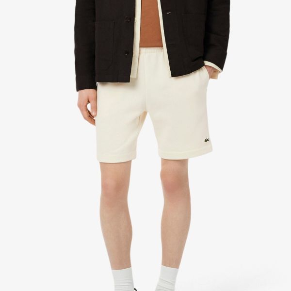Lacoste Korte Broek Off White