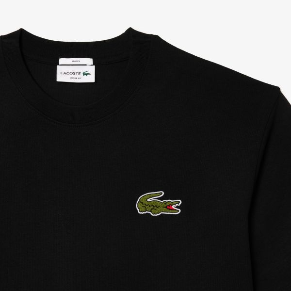 Lacoste Loose Fit T-shirt Zwart