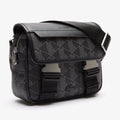 Lacoste Blend Messenger Bag Zwart