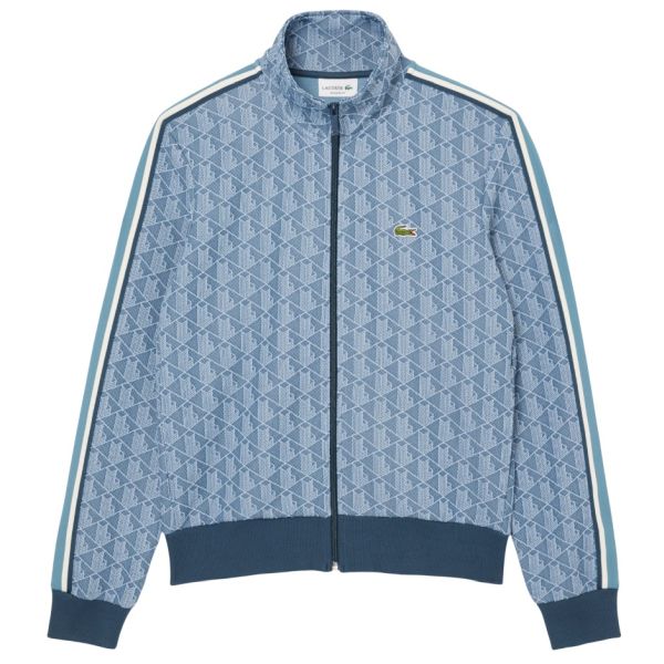 Lacoste Paris Jacquard Monogram Vest Blauw