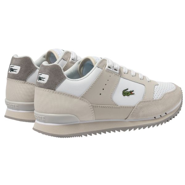 lacoste partner piste sneaker off white