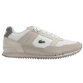 lacoste partner piste sneaker off white